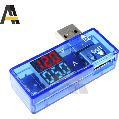 USB Voltmeter Ammeter Current Voltage Tester 18V LCD Digital Display Power Battery Capacity Tester USB Charge Indicator