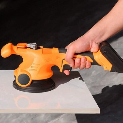 Tile Vibrator Leveling Machine Bricklayer 16.8V Ceramic Tile Suction Cup 13000mAh Lithium Wireless Tile Floor Laying Tool