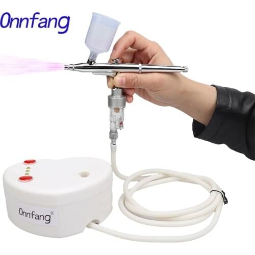 Onnfang Portable Air Pump Airbrush Cake Coloring Airbrush Tool Novice Inkjet Air Compressor Factory Directly