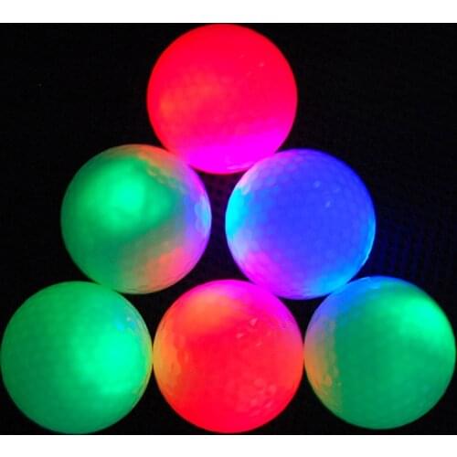 1 PC Golf Bright Light-up Ball Luminous Ball Golf LED Luminous Ball LED Night Glow Golf Ball