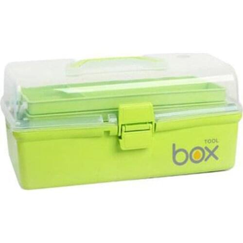 3 Layer Frist Aid Kit with Handle Multifunctional Storage Organizer Emergency Kit Medicine Cabinet for Home 33.5X20X16cm