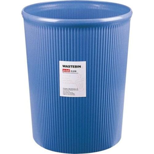 DL 9581 paper basket diameter 21.5CM plastic circular clean bucket garbage bin waste paper basket Teaching equipment student sta
