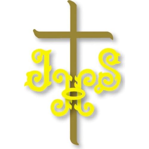 Hemere Swirl IHS and Cross Frame Metal Cutting Dies 2019 New Craft DIY Scrapbooking Die Cuts Decor Embossing Stencil Card Making