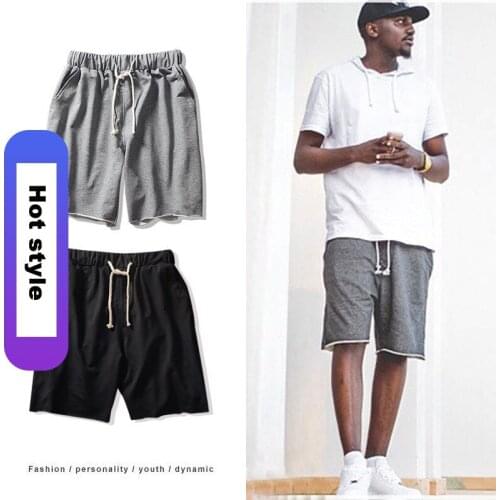 Hot fashion style reathable mens fitness sweat-absorbing and quick-drying outdoor fitness casual jogging shorts