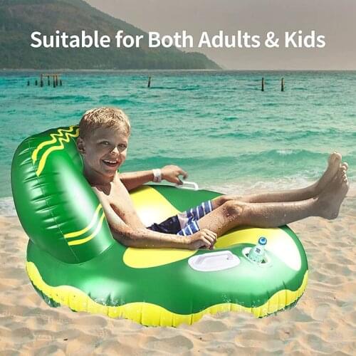 Inflatable Pool Float Raft With Cup Holder And Handle Multi-Purpose Portable For Adults Kids Colchao Inflavel Colchoneta piscina