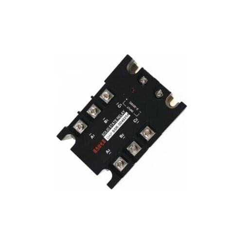 Small high-power three-phase solid state relays 25a 480vac normally open non-contact SSR-3D4825A