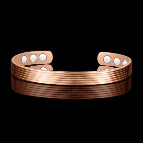New Magnet Bracelet Jewelry Copper Gold-plated Jewelry Health Care Bracelet Women