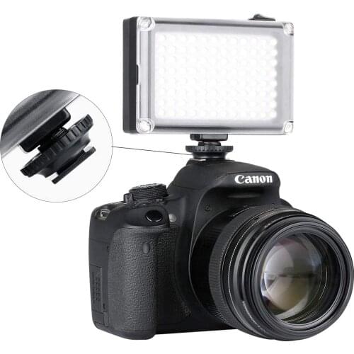 Rechargeble 96 LED Video Light,Ulanzi Pocket Mini on Camera Led Light for Sony Panasonic Canon Nikon DSLR Camcorder