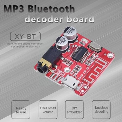 Bluetooth Audio Receiver Board Bluetooth 4.1 Wireless Module Mp3 Board Stereo 3.7-5v Decoder Lossless Music Xy-bt-mini E0I0