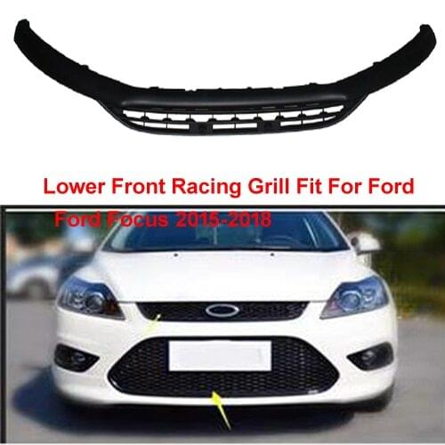 Front bumper lower grille grills fit for Ford Focus Mk2 MK3 2012 2014