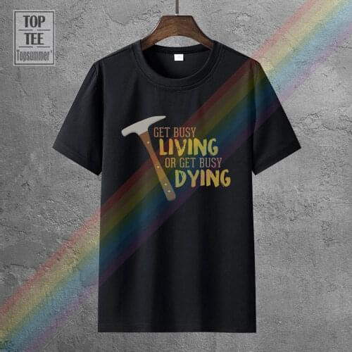 Get Busy Living Or Get Busy Dying Tees S M L Xl 3Xl T Shirt Shawshank Redemption