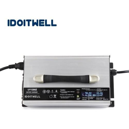 Good safety 25S lithium battery charger 105V 10A Customized 25S li ion battery charger Automatic 96V 25S LI ION battery charger