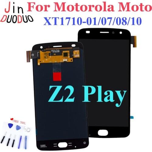 LCD Display For Motorola Moto Z2 Play XT1710-01/07/08/10 Touch Screen Digitizer Assembly 1920*1080 Replacement