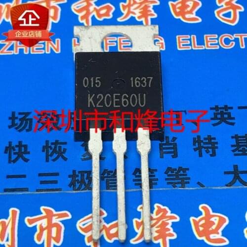 10PCS TK20E60U K20E60U TO-220 600V 20A 100% New&original