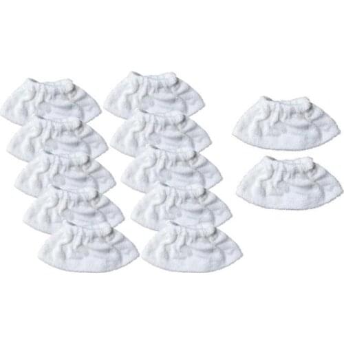 12Pcs Steam Cleaner Parts for KARCHER SC Series SC1/SC2/SC3/SC4/SC5 Steam Cleaner Accessories Towel Cover