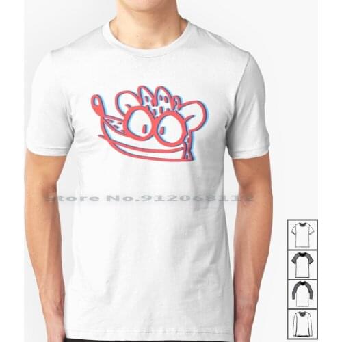 3-D Rigby T Shirt 100% Cotton Cartoons Rigby Regular Funny Show Cute Fun Cartoon Animation Mordecai Benson Skips Muscle Man