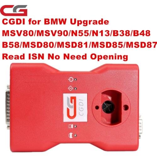 CGDI Prog for BMW Upgrade MSV90/N20/N55/N13/B38/B48/B58/MSD80/MSD81/MSD85/MSD87 Read ISN No Need Opening