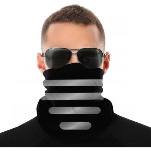 Four Wifi Scarves Half Face Mask Men Women Fashion Tube Mask Seamless Bandana Windproof Headwear Biking Climbing