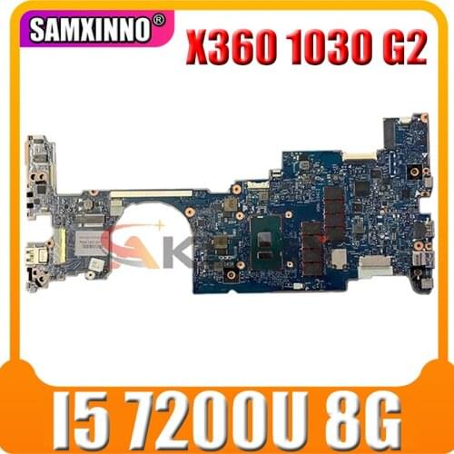For CPU I5 7200U 8G HP EliteBook X360 1030 G2 OLDMAN-6050A2848001-MB-A01 Laptop motherboard 100% Test OK