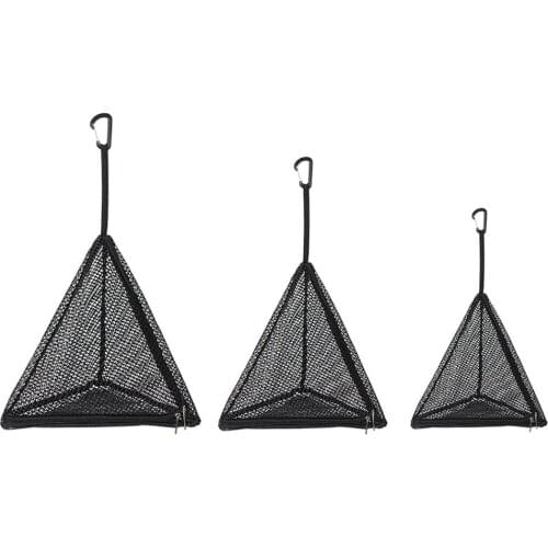 Outdoor Drying Net Bag Camping Kitchen Basket Anti Midge Mosquito Triangle Picnic Net Storage Mesh Foldable Grid Breathable