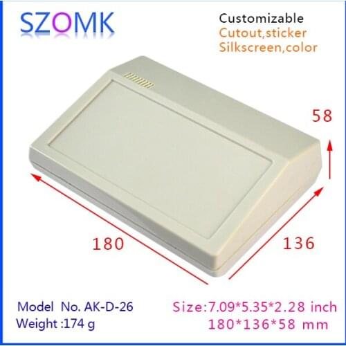 Electronics new plastic enclosure box switch box (4 pcs) 180*136*58mm electronics outlet enclosures, electronical junction box