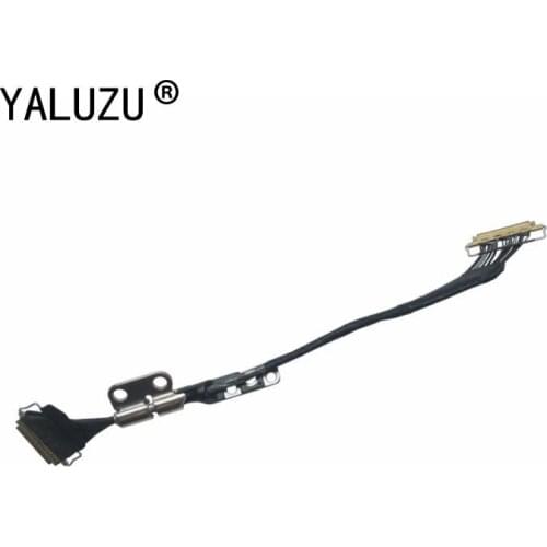 YALUZU LCD SCREEN CABLE + HINGE FOR MACBOOK AIR A1370 A1465 2010 2011 2012 2013 2014 2015