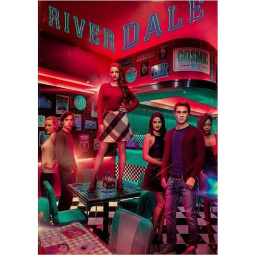 Peinture diamant Riverdale Poster diamond painting Cross Stitch Kit DIY Diamond Embroidery Rhinestone Picture of full stone