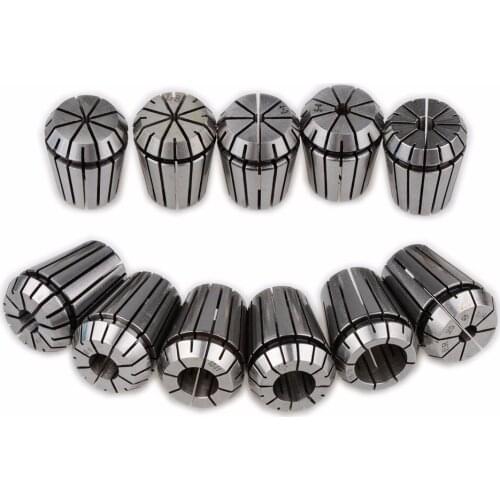 New 11Pcs ER25 Collet Set 3mm To 16mm For CNC Milling lathe tool and spindle motor ER25 Collets chuck for CNC milling Tool