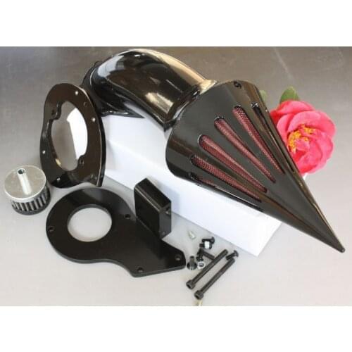Motorcycle Black Spike Air Cleaner Kits Intake Filter For Honda Shadow VLX 600 1999-2012 Moto