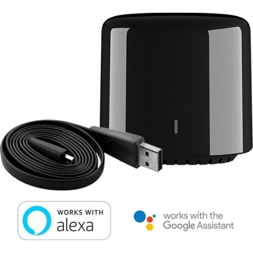 The Latest RM4C MINI Universal Smart Home WiFi Infrared Remote Control Automation Module Is Compatible With Alexa Google Home