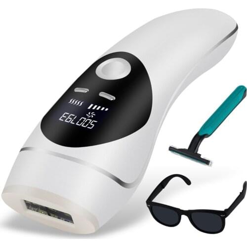 2021 New LED Display Epilator Laser Permanent Painless Ipl Hair Removal Machine Women Electric Epilator Body Photoepilator