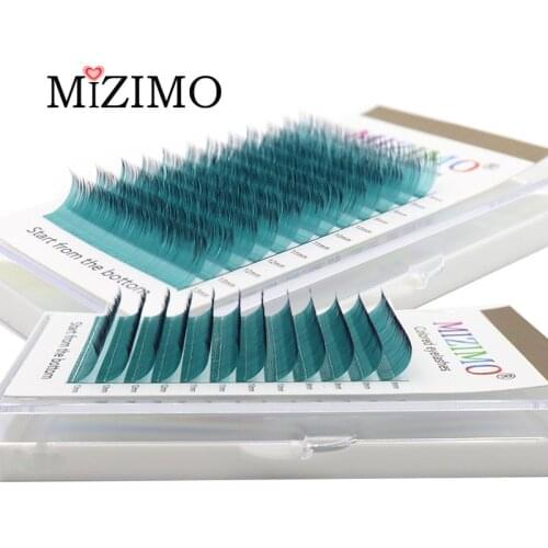 The New Makeup Eyelash Color Grafting Eyelash 8-13mm Mixed Multi-color Mixed Eyelash Extension Tool