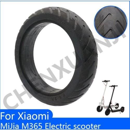 Rubber Solid Tire for Xiaomi Mijia M365 Electric Scooter Shock Absorber Damping Tyre 8.5 inch Good quality and wearable