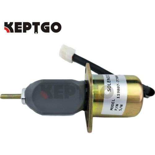 SA-3840-T, 119807-77800, 1753ES-12A3UC5B1S1 12V Engine Fuel Stop solenoid