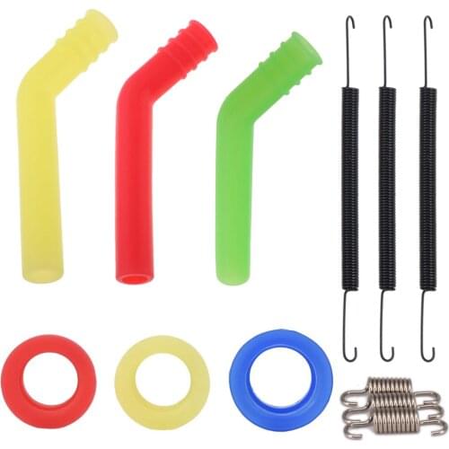 Exhaust Pipe Tubing Joint Adapter Silicone Gasket Muffler Joiner Spring 98mm 100mm 16mm for HSP 1/8 Or 1/10 RC Nitro Engine Car