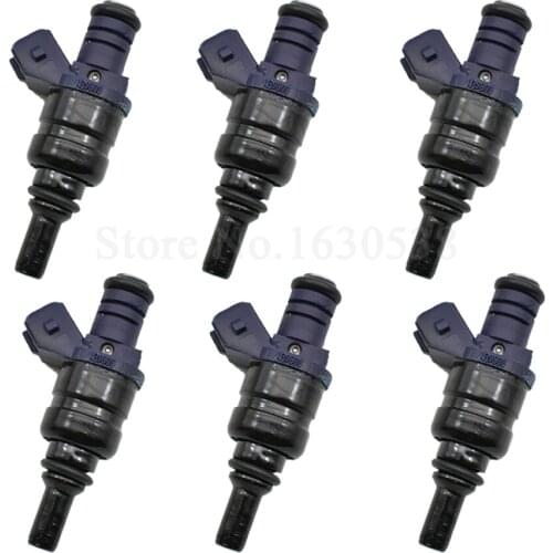 6pcs 1439800 13537546244 fuel injectors for BMW Z3 2001~2006 X5 2001~2006 530i 2001~2005 330i 2001~2005 3.0L l6