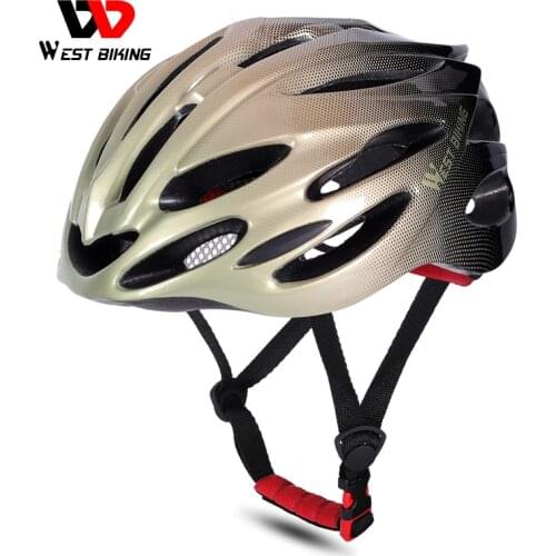 Bicycle Helmet Hat With Tail Lamp EPS Integrally-molded Breathable Cycling Helmet Men Women Goggles Lens MTB Bike Helmets Light