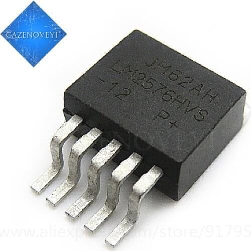 10pcs/lot LM2576HVS-12 LM2576HV TO-263 60V step-down voltage regulator 12V SMD original Product In Stock