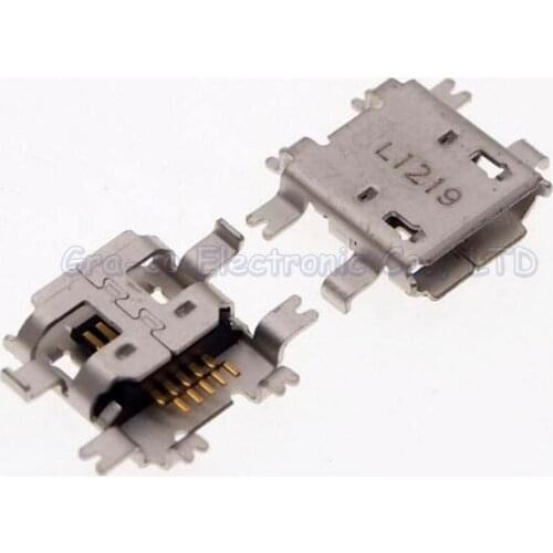 10pcs USB Jack Connector USB Charging socket For HTC G5 G7 G9 HD7 G14 G17 G18 G21 tail plug