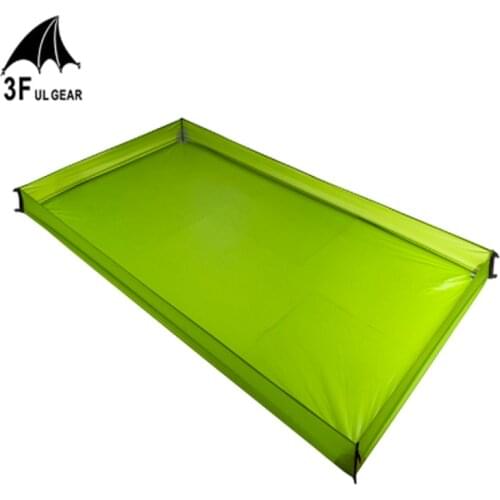 3F UL GearCamping Use 12000MM Waterproof 15D Nylon /210T Polyester Bathtub Ground Sheet Outdoor Picnic Mat