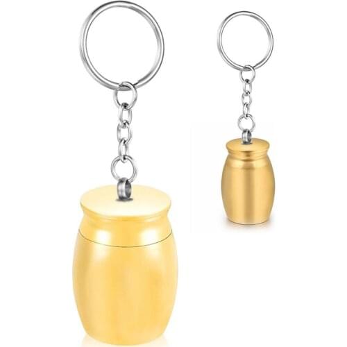 Free Engraving Custom Date Name Memorial Cremation Urn Keychain Funeral Keepsake Ashes Jewelry