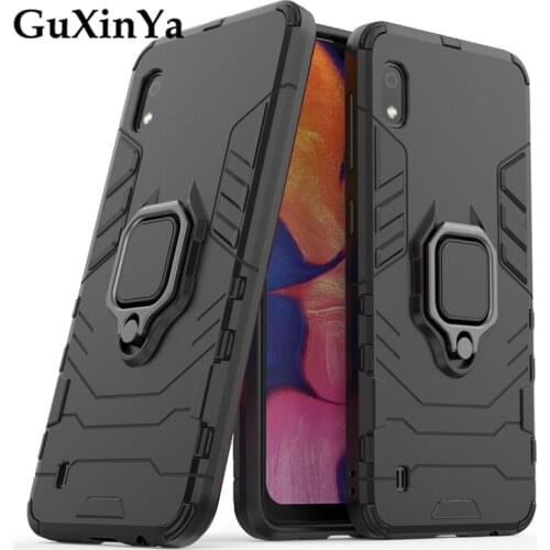 Phone Cases For Samsung Galaxy A10 Covers Luxury Armor Magnetic Ring Back For Galaxy A10 Capa For Samsung Galaxy A10 Fundas 6.2"