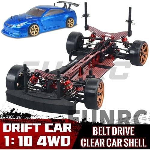 1/10 SN-140002 RC Drift Car Frame Body Kit Profession Electric Four-wheel Drive Remote Control High-speed Racing Model Cars 4WD