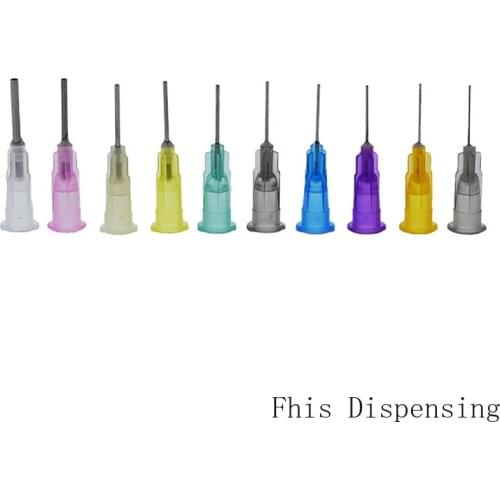 Wholesale 1000Pcs/Lots Glue Dispensing Luer Slip Blunt Tip 16-27G 1/2 Inch Tubing Length