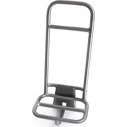 Portable Titanium Alloy Bicycle Folding Front Rack Mountain Bike Cargo Racks Shelf Cycling Luggage Carrier Trunk Accessories