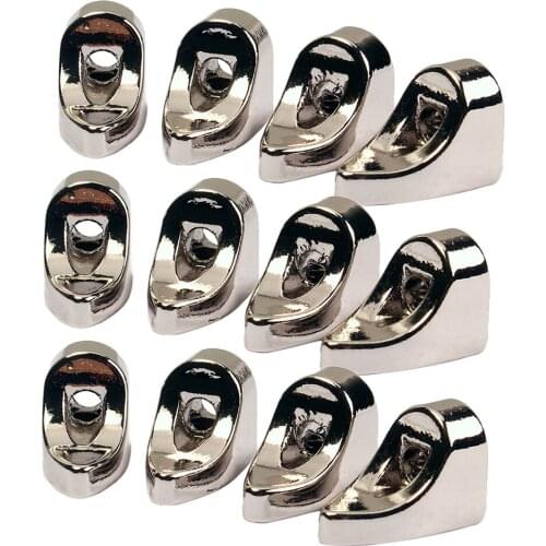 12 Pieces DIY L Shape Banjos Brackets Stands for Banjo Replacement Parts