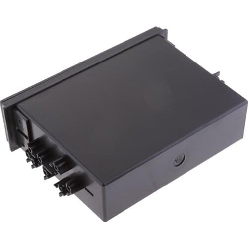 Durable Single Din Car CD Player Radio Stereo Dash Trim Storage Pocket Box