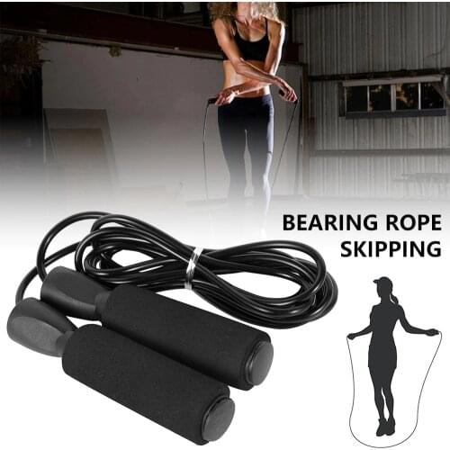 Jump Rope Speed Jumping Steel Wire Double Unders MMA Boxing Skipping Workout Fitness Exercise Training Adjustable Length