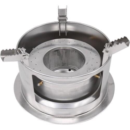 Outdoor Alcohol Camping Stove Camping Picnic Cooker Backpacking Portable Burner Camping Stove Gas adapter