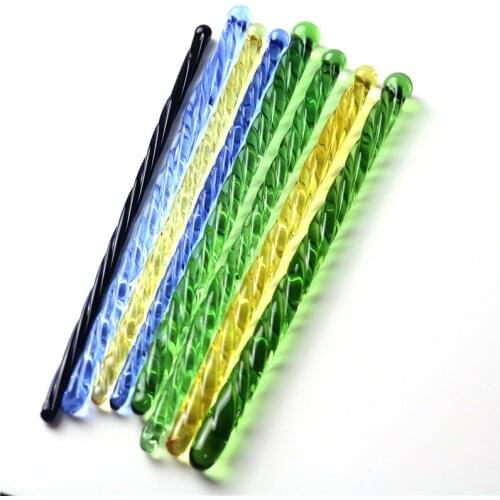 Urethral Plug Hores Eye Stick Glass Colorful Penis Plug Urethral Dilator Masturbation BDSM Gay Sex Toys For Man Adult Products